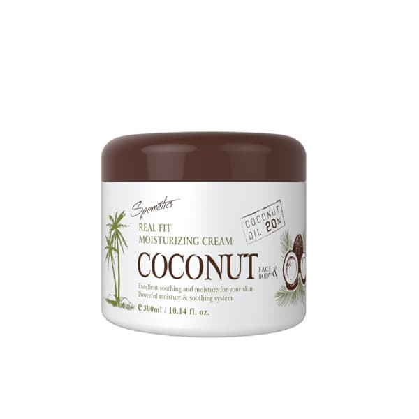 Spometics Real Fit Moisturizing Coconut Cream 300ml