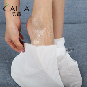 Top Sale Moisture Hydrogel Foot Peel Disposable Spa Sock Exfoliating Foot Mask