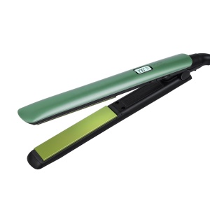 Unique Twisted Ceramic Coated Plates 2 in 1 Hair Straightener Curling Iron