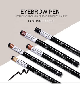 Waterproof Fork tip Eyebrow Tattoo Pen 4 Head Fine Sketch Liquid  Eyebrow Pencil