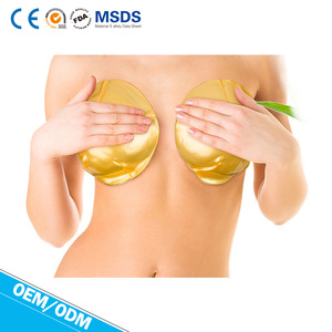 Wholesale 100% natural silk herbal tightening enlargement breast mask for female