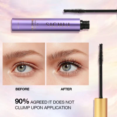 Wholesale Cosmetic Non-Clumping Non-Flaking Lengthening Curl Waterproof Mascara