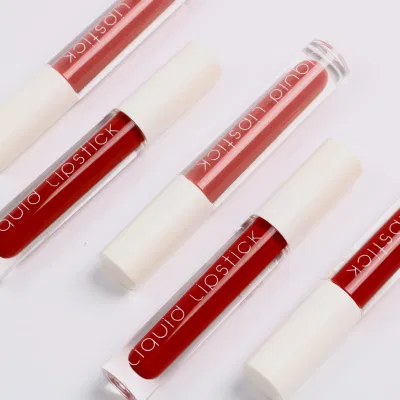 Wholesale High Quality Matte Nude Liquid Lipstick Private Label Lip Gloss Waterproof Vegan Cosmetics