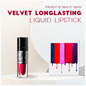 Wholesale latest liquid matte lipstick to make your own private label lipstick metallic