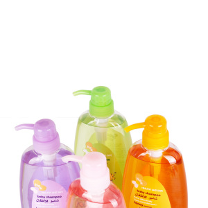 Wholesale OEM 750ml normal capacity baby hair care baby shampoo with pump