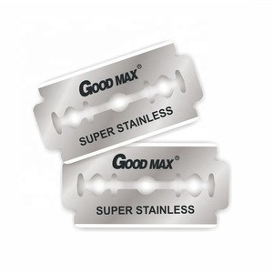 Wholesale  SUPER MAX Mens Safety Shaving Blades , Custom High Quality Disposable Double Edge Razor Blade