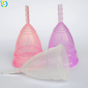 Women The Best Period Care Product Resuable Feminine Wear FDA Soft grade Silicone Lady Menstrual Cups