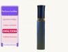 5ML Creative Design Square Electroplating Blue Color Metal Zinc Alloy Spray Perfume Dispensing Bottle