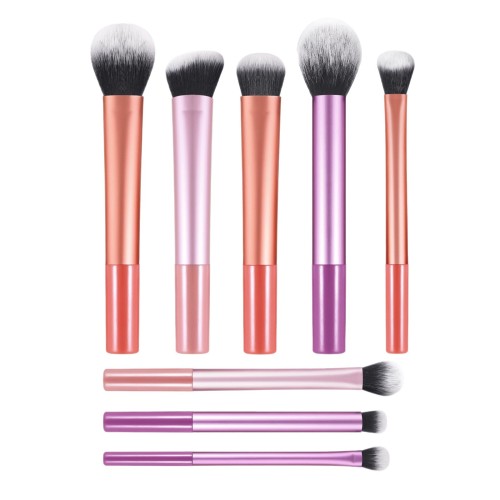 Colorful Handle Makeup Brush Set