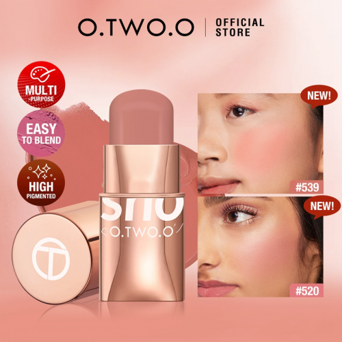 O.TWO.O 8 Color Vibrant Blush Stick﻿