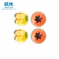 Factory Supply Cooling Freezer Hot Cold Beads Gel Eye Patches with Fruit Patterns