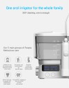 Family Use Cordless Oral Irrigator Water Flosser with DIY Function