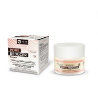 Pore Reducer Cream 50 ML - Enlarged Pore Refiner and Minimizer with Agarikon and Hyaluronic Acid. Prevents Pore Enlargement, Ideal for Oily Skin. Vegan Astringent Cream - Wholesales and Private Label Available.