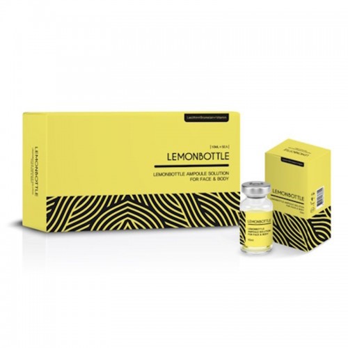 Lemon Bottle Ampoule Solution (5X 10ml) Fat Dissolving Injection for Body