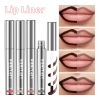 Lakerain Peel-Off Lip Liner, Transfer-Proof & Non-Fade Peel Off Lip Stain, Matte Lip Contour
