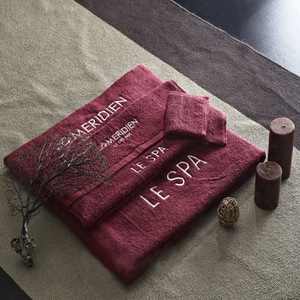 100% Cotton Solid Color Hotel Bath Towel China Supply