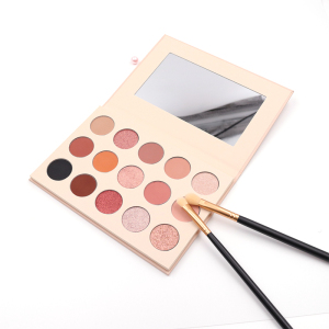 15 Color Custom Wholesale Concealer Palette Waterproof Custom eyeshadow palette with customized private logo