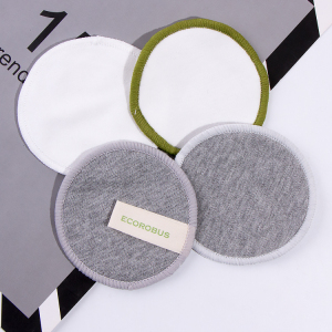 2020 Hot Selling Washable 100% Organic Bamboo Reusable Makeup Remover Pads with Certificate