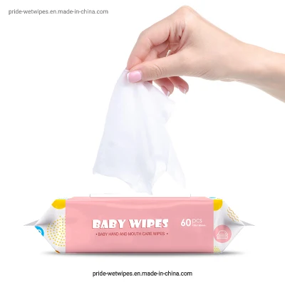 2023 Baby Flushable Wipes Clutch Wipes for Baby with Low MOQ