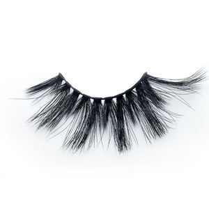 25mm 3D mink lashes 100% real mink fur false eyelashes