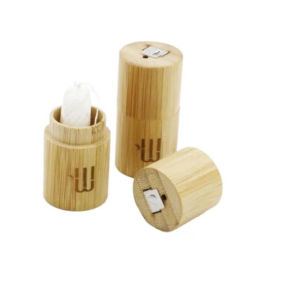 30m Dental Floss with Natural Bamboo Tube Wholesale High Quality