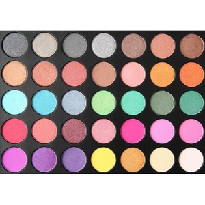 35 Colors Makeup Pigmented Shimmer Eye Shadow Pallets Eyeshadow Private Label