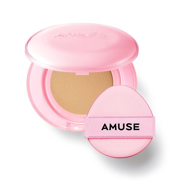 (AMUSE) Dew Power Vegan Cushion [03 Honey] 15g