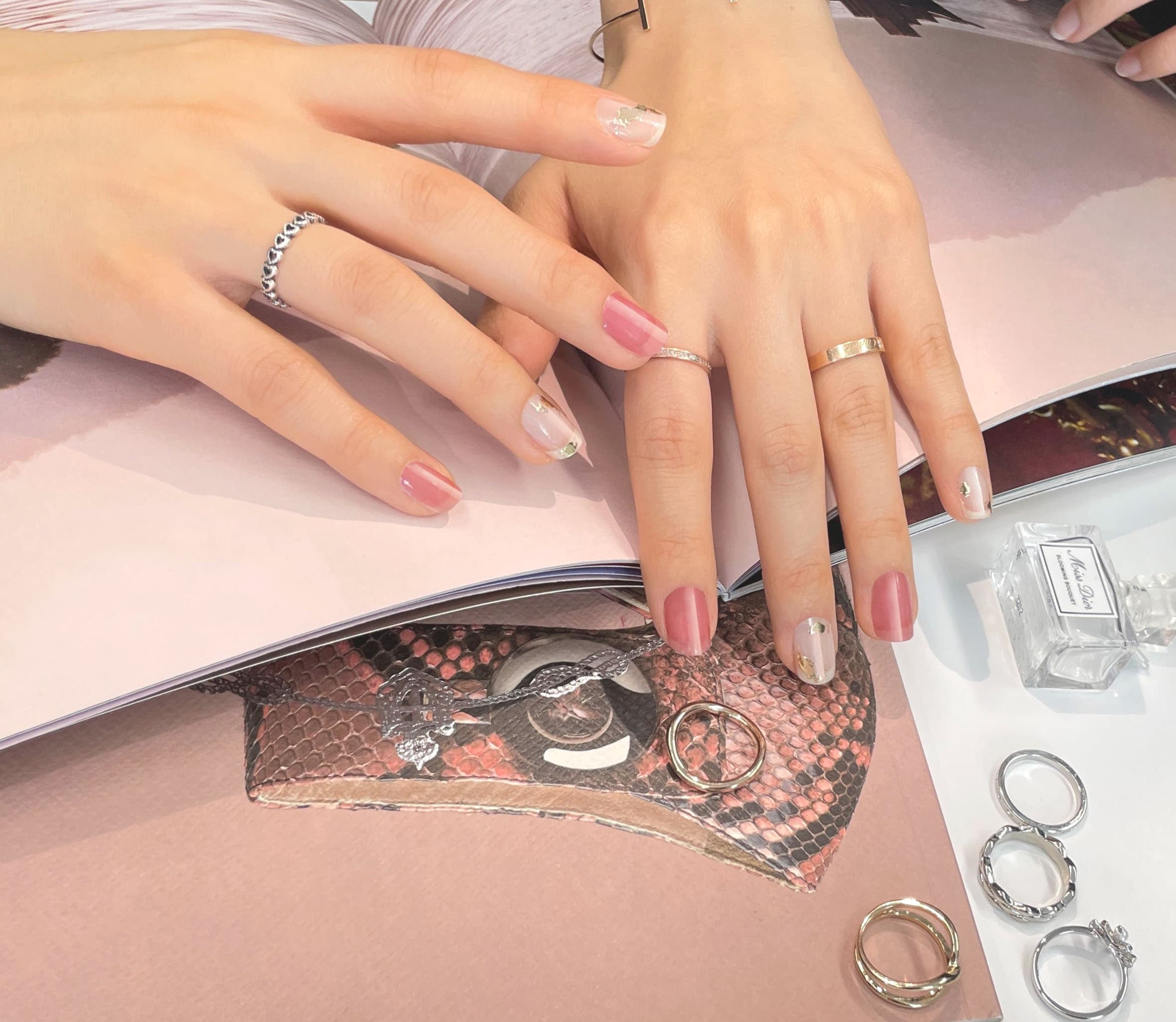 At-home Gel nail sticker (real gel nail, fully cured gel nail sticker)