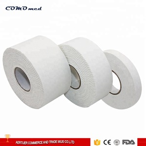 Athletic And Sport Rigid Strapping Tape Waterproof Adhesive Cotton Bandage Support Safety