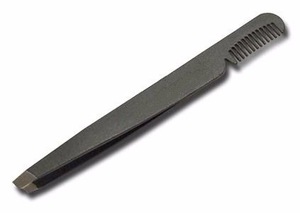 Black Print Comb Tweezers