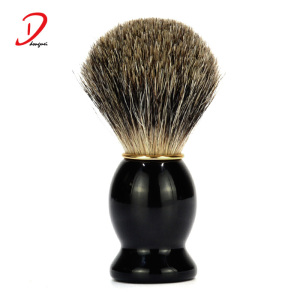black  wood handle shaving brush,custom label shaving brushes