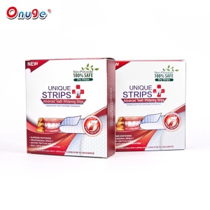 CE Certificate New PAP Non Peroxide Strips 14 Pouches Effective Home Use Teeth Whitening Strips