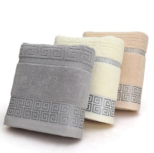China Factory Supply 100% cotton Bath Towels Set Cotton Towel