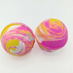 Custom bath soap balls bath bombs set of 6 with essential oil