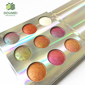 Custom Logo Makeup Organic Glitter Eyeshadow Palette