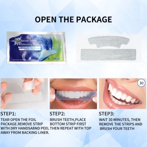 Dental Professional Bleaching White 28 Pieces Treatments Advanced Teeth Whitening Strips