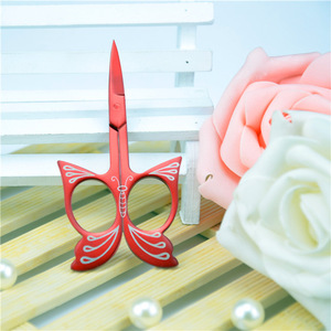 Eyebrow Nail Hair Scissor Steel Cutter Beauty Makeup Scissors