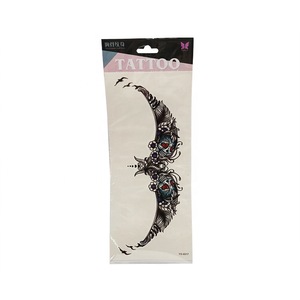 Fashion design skin safe removable temporary tattoo sticker