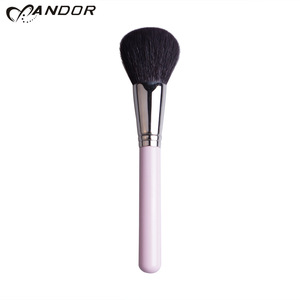 Hot sale soft goat hair  makeup brush set 11pcs makeup  tools  kit of pink
