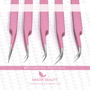 Hot Selling Manicure Tool eyelash extension tweezer BY INNOVAMED