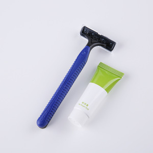 Hotel Disposable mens shaving razor with flexible razor blades