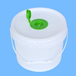 House Hold Alcoholic Wet Tissue Wipes Packaging Cleaning Bucket Container