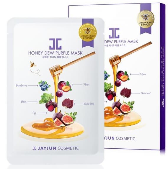 [JAYJUN] HONEY DEW PURPLE MASK 5ea (K-Beauty)