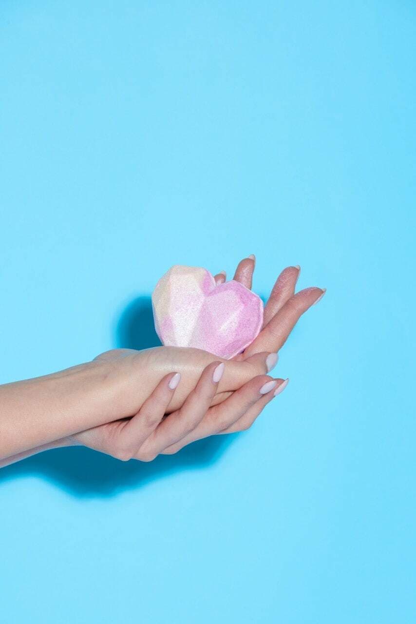 Kirit Pink Twinkle Bath Bomb Stress Relief Bubble Bath
