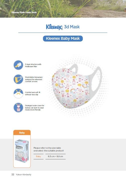 Kleenex Face Mask for babies