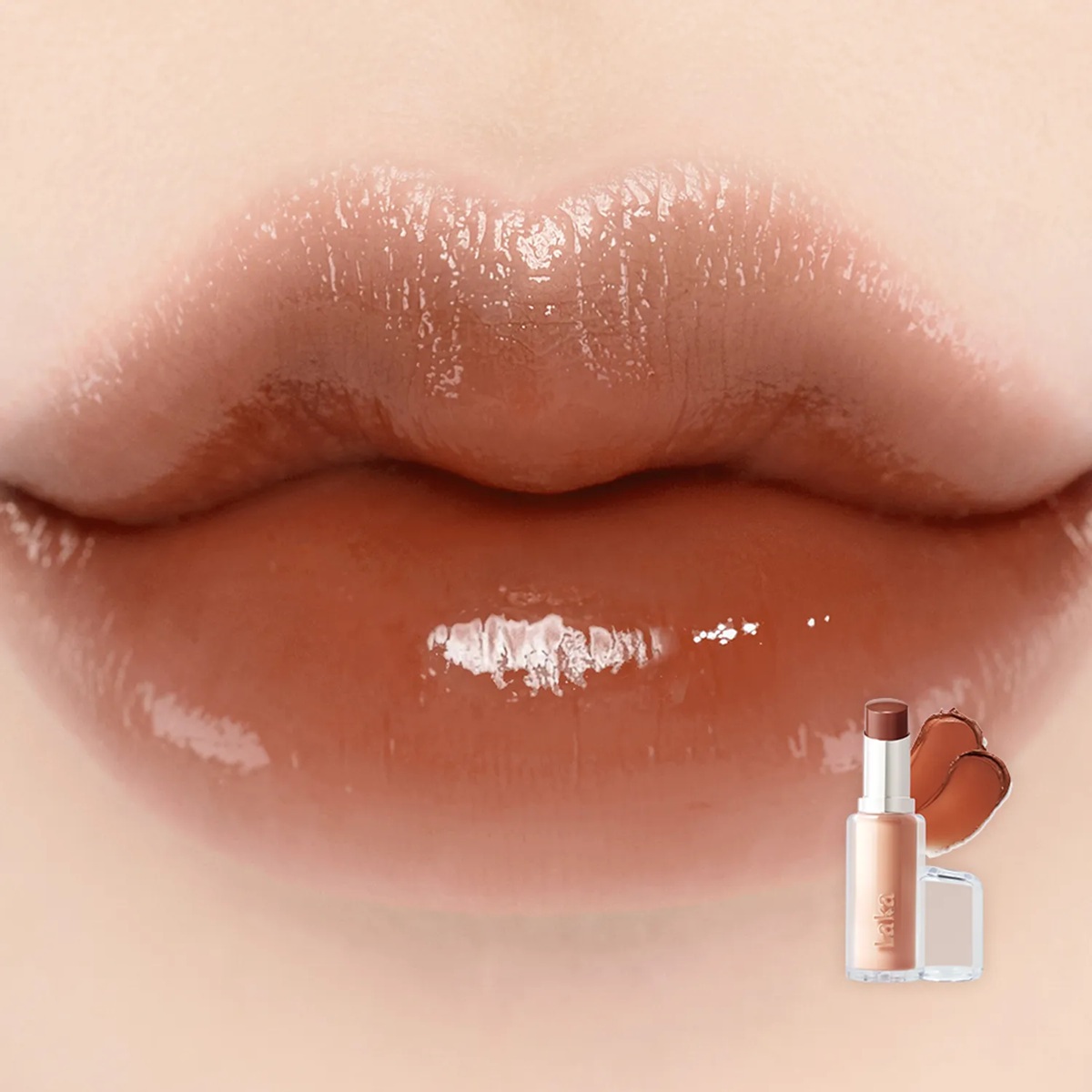 (LAKA) Bonding Glow Lipstick [#210 Harry] 3.7g