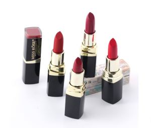miss rose 18 colors logo customize brand diamond nude liquid lip stick private label matte lipstick