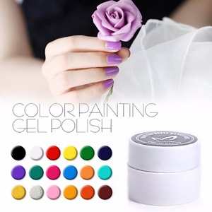 Monasi Cheap Private Label ,Color Painting Gel Nails Polish,Sweet Color Nail Polish