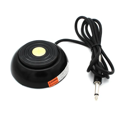 New Arrivals Portable 360 Degree Round Tattoo Foot Switch Tattoo Foot Pedal Switch for Tattoo Power Supply