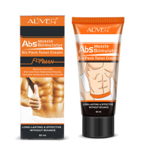 OEM/ODM ABS Stimulator Toner slimming Cream abdominal muscle cream waist size tightening flat tummy slimming cream 60ml